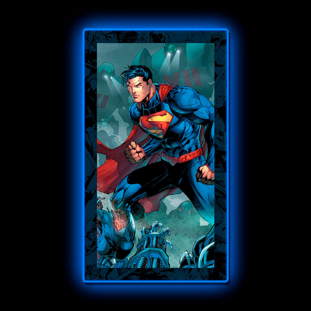 Superman LED Mini-Poster Light