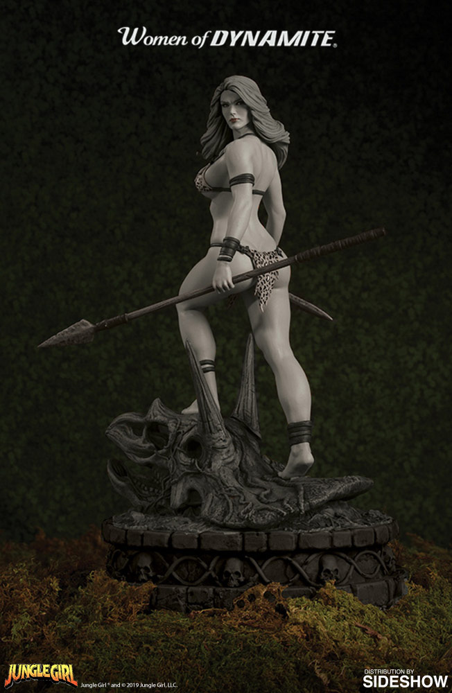 Jungle Girl Black & White