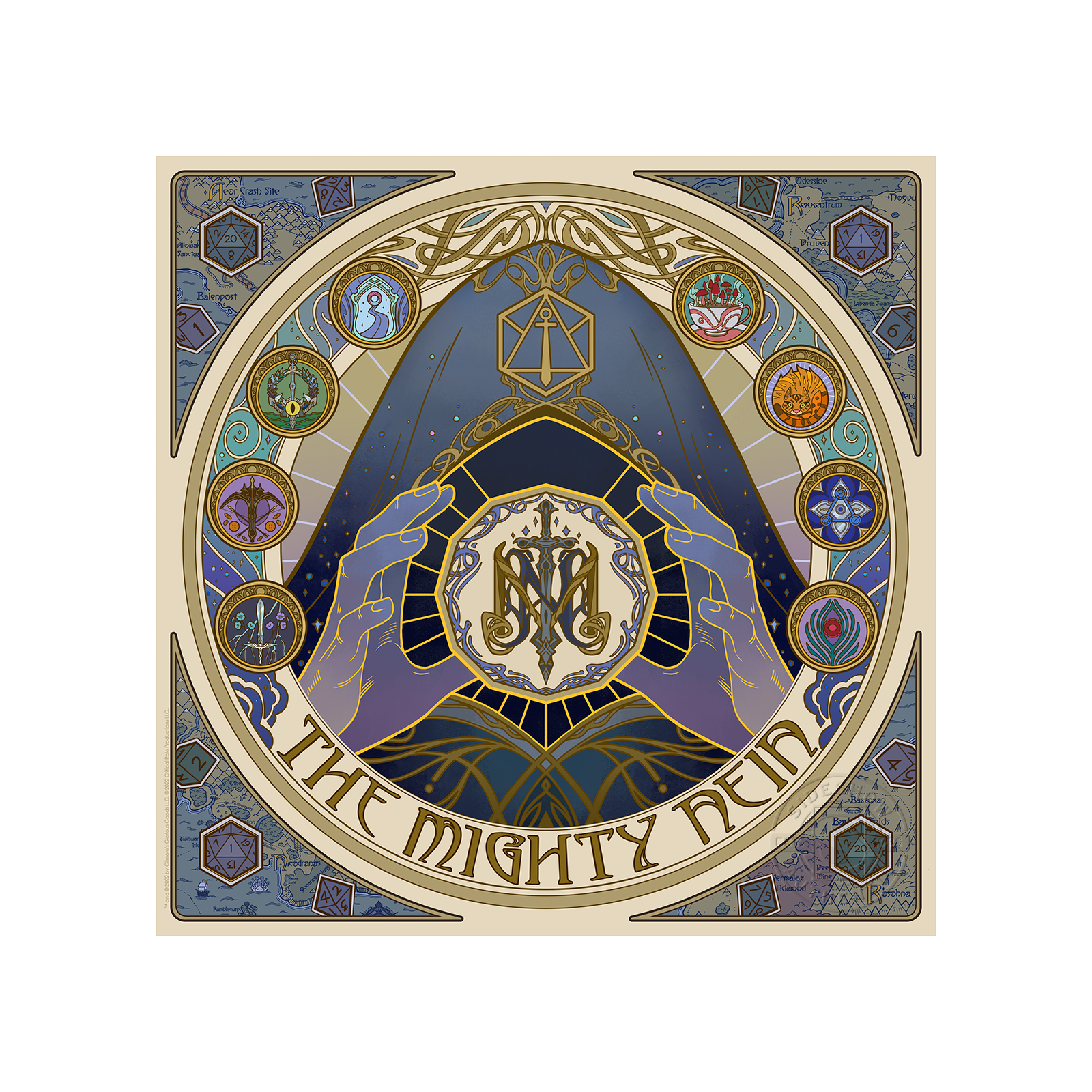 Mighty Nein Portrait Series: The Hands of Fate