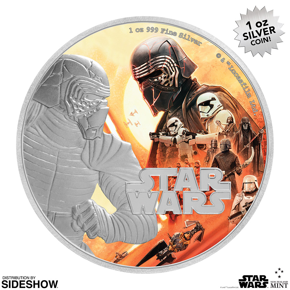 Kylo Ren Silver Coin