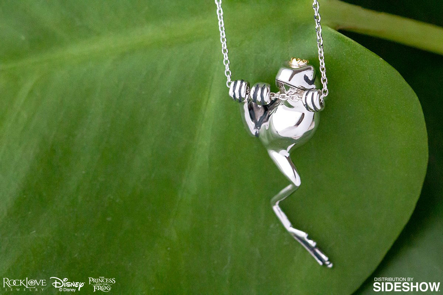 Crowned Frog Necklace