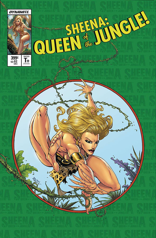 Sheena Queen of the Jungle #2 Jamie Biggs Metal Cover Variant
