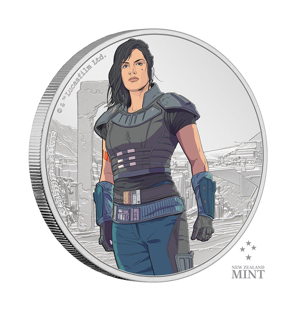 Cara Dune 1oz Silver Coin