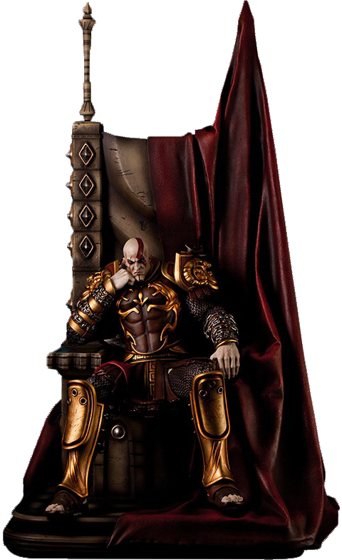 Kratos on Throne