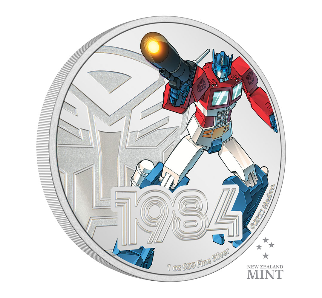Optimus Prime 1oz Silver Coin