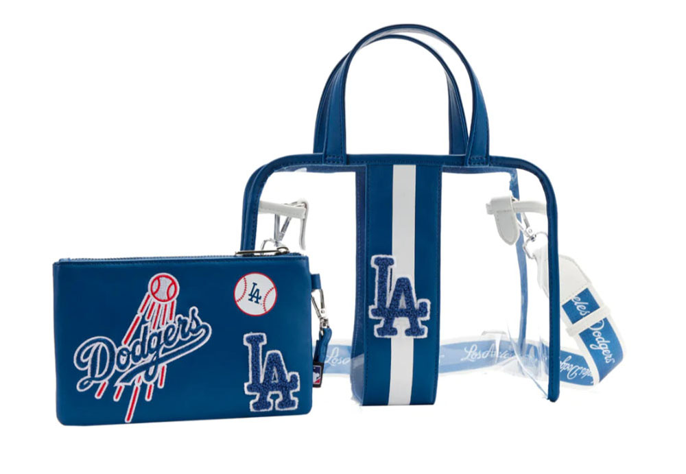 LA Dodgers Stadium Crossbody Bag with Pouch