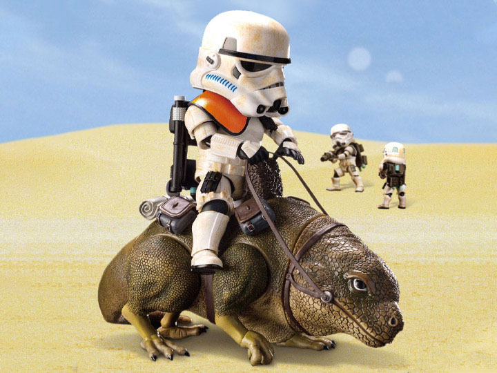 Dewback and Sandtrooper