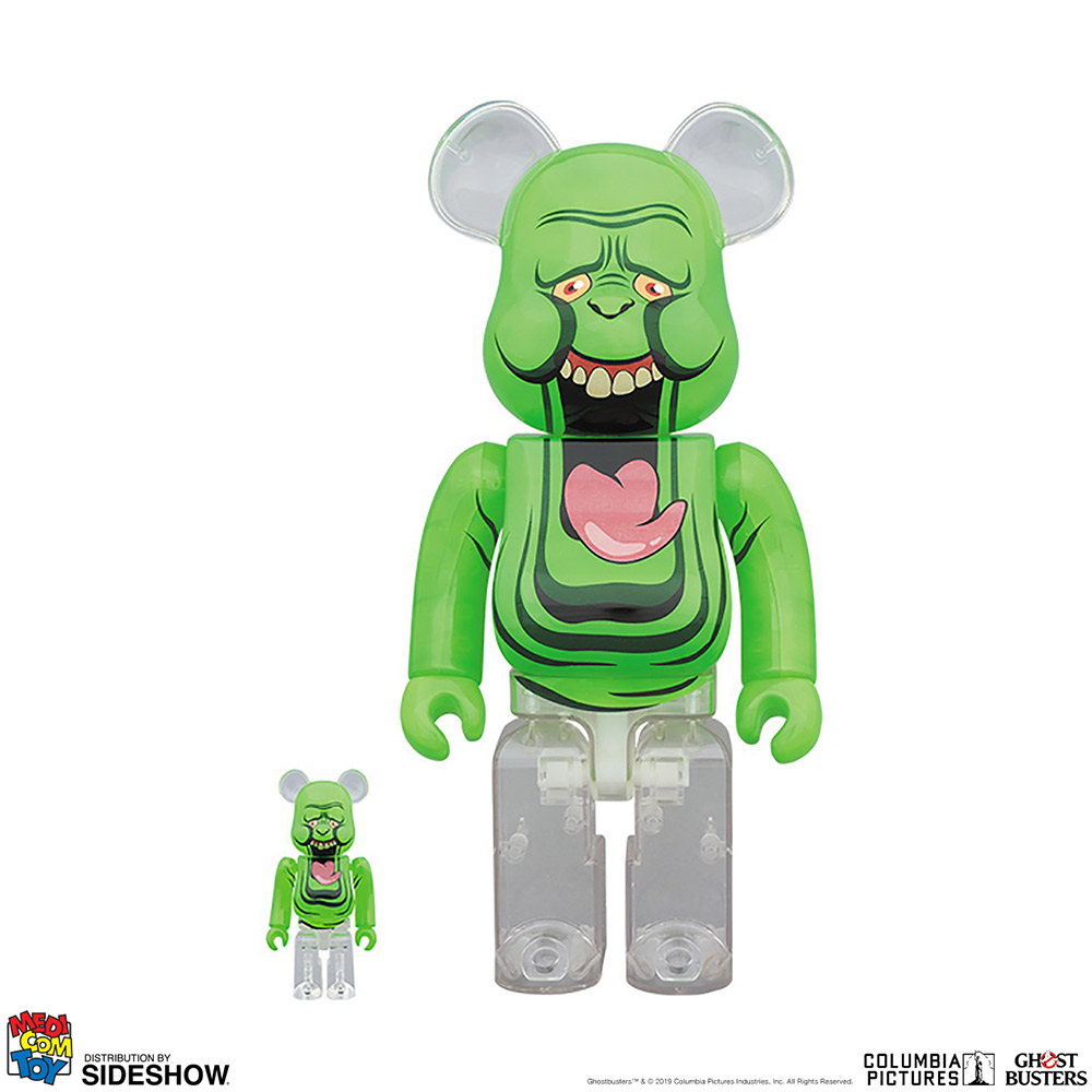 Be@rbrick Slimer (Green Ghost) 100% and 400%