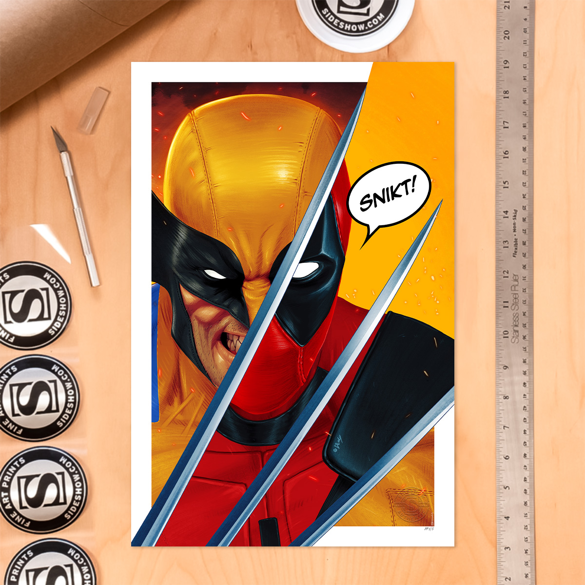 Wolverine vs Deadpool