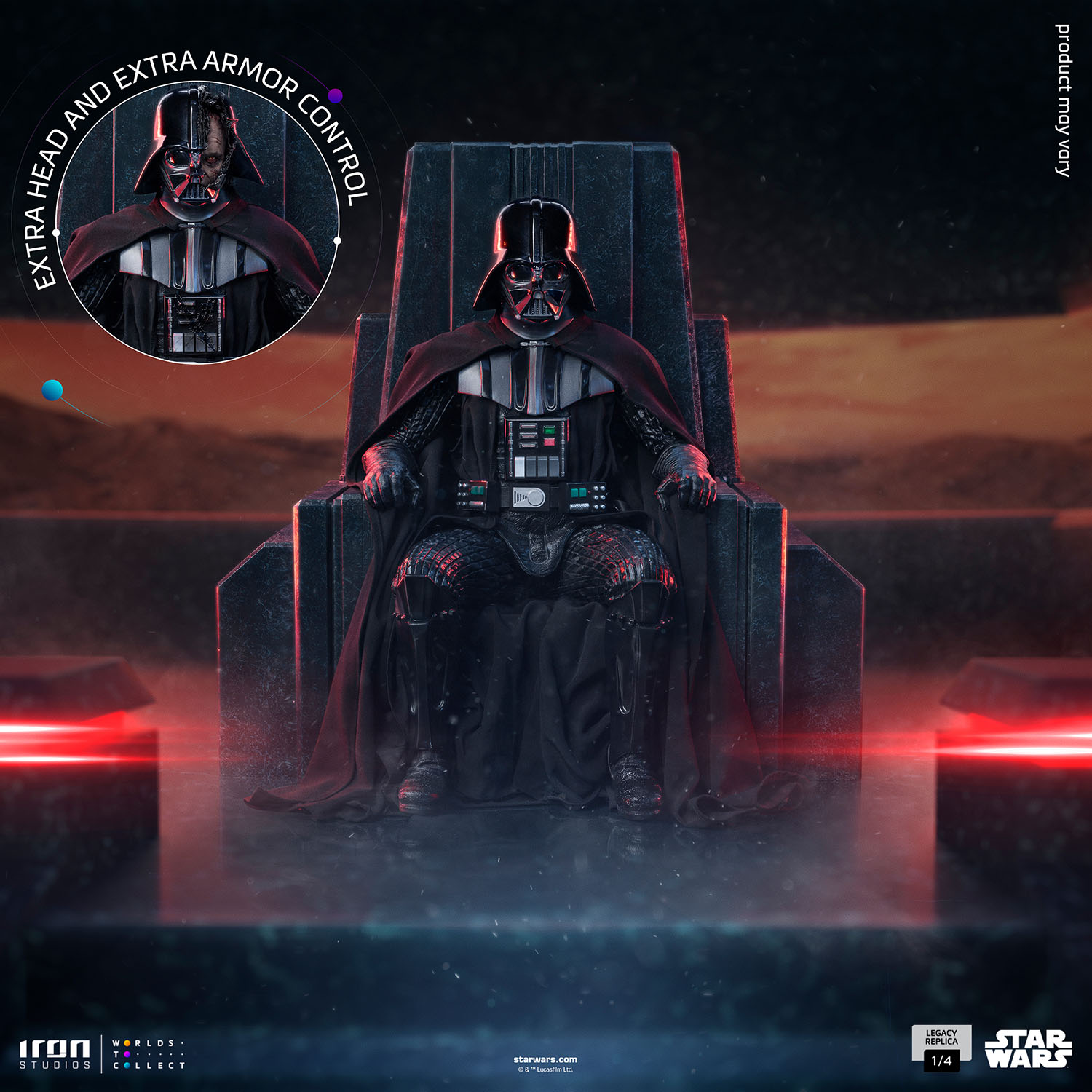 Darth Vader on Throne