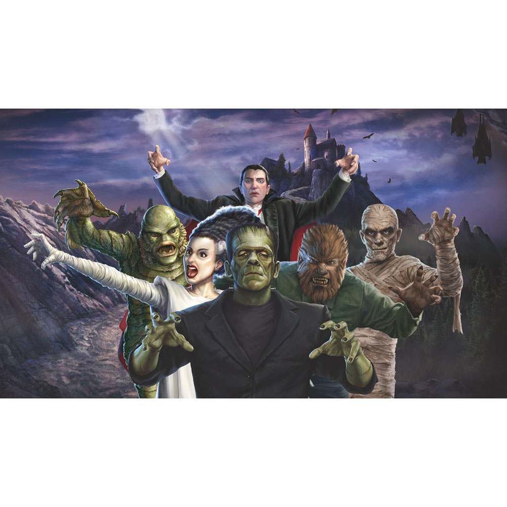 Universal Monsters Mural