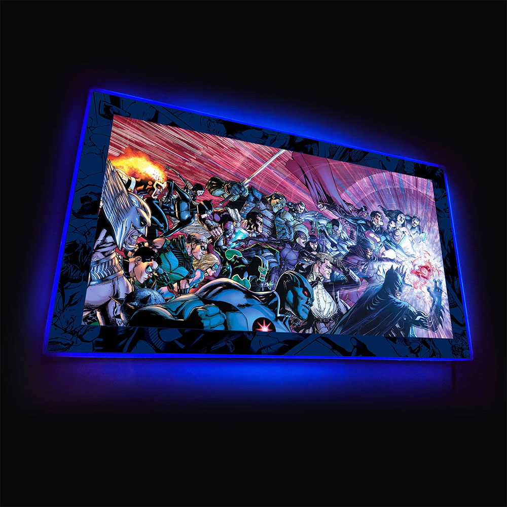 Justice League (2) LED Mini-Poster Light