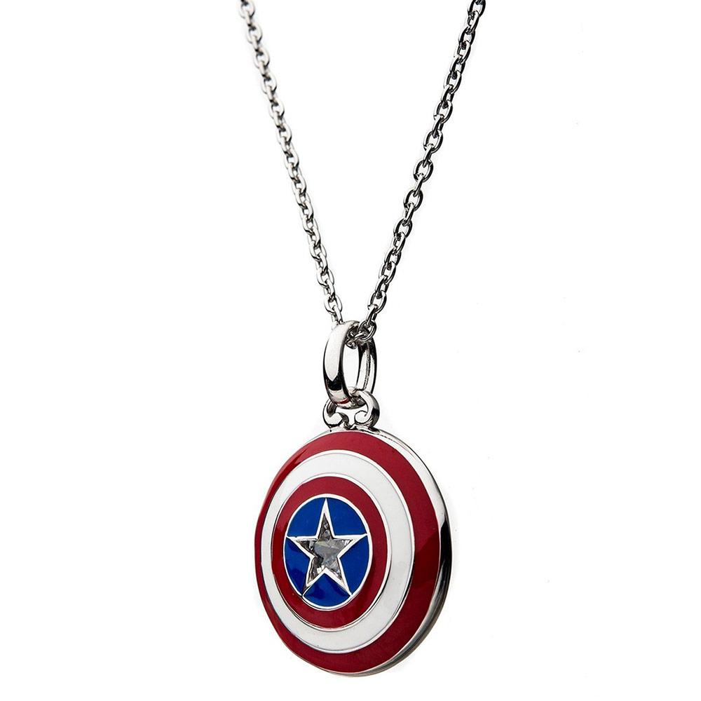 Captain America Shield Necklace