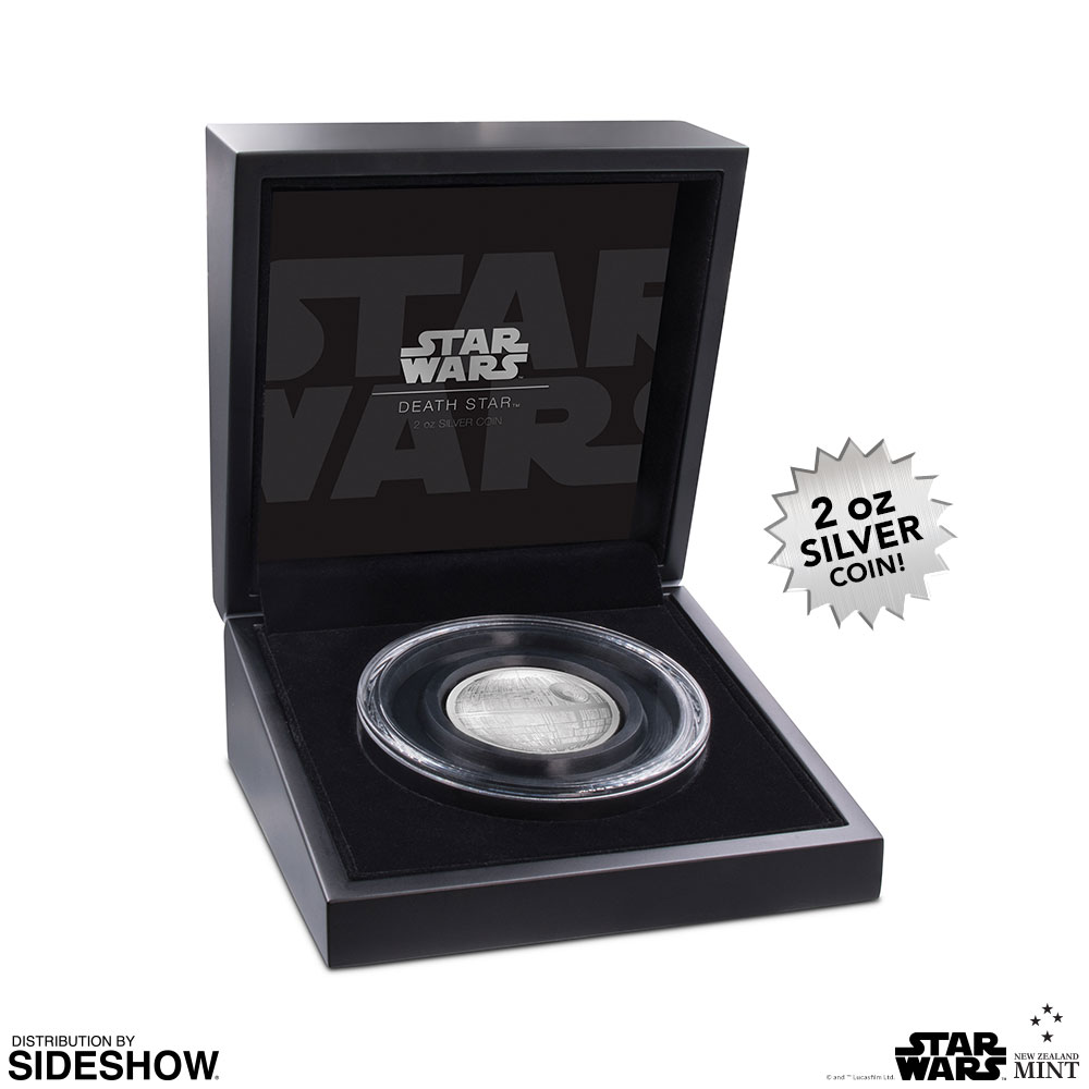Death Star Silver Coin
