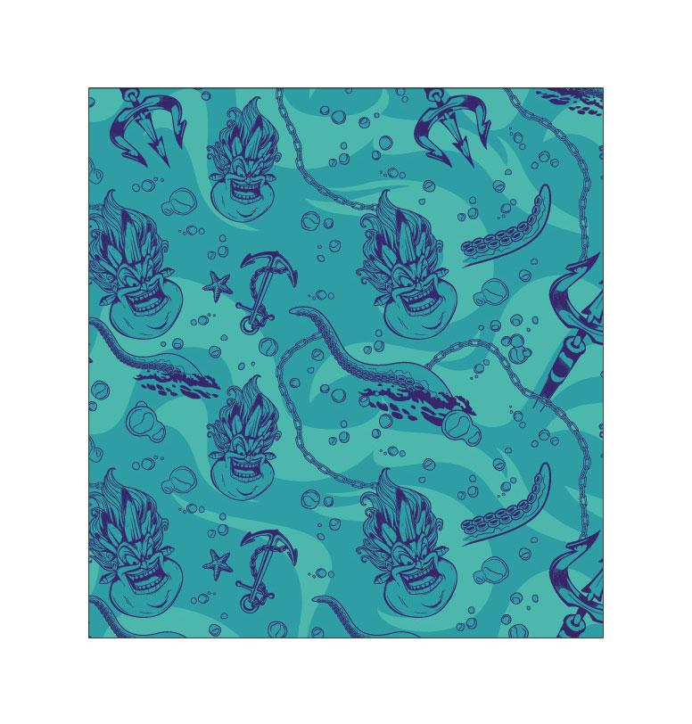 Villains Scene Ursula Crystal Ball Mini Backpack