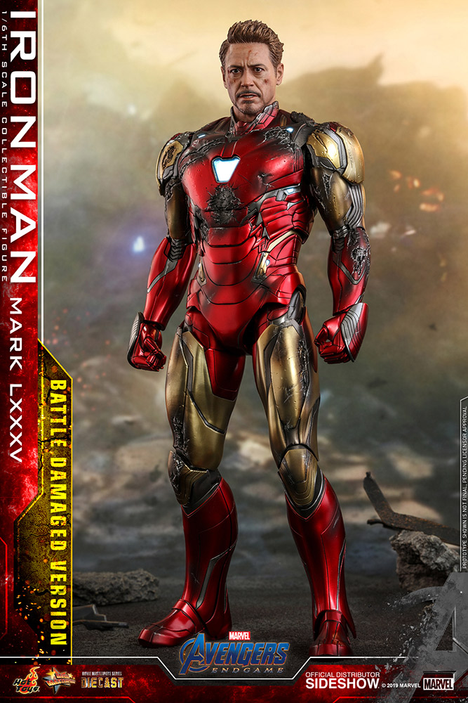 Iron Man Mark LXXXV (Battle Damaged Version)