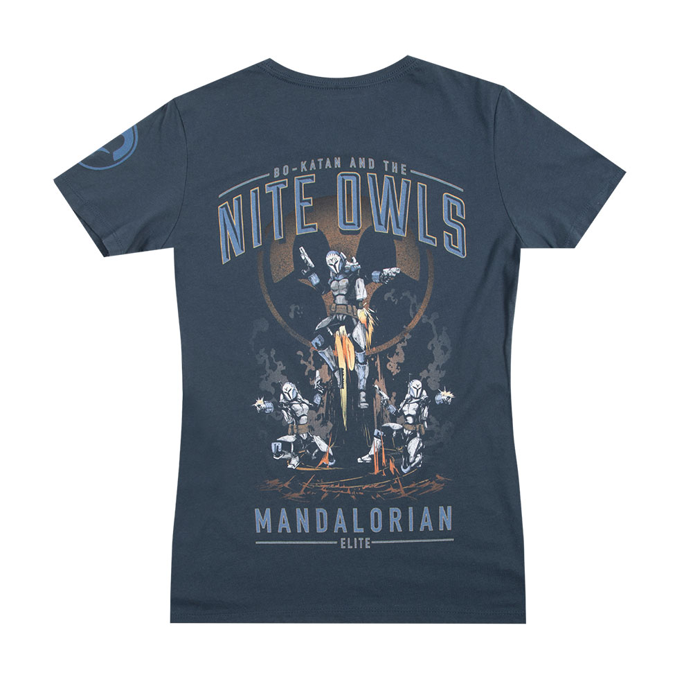 Bo-Katan and the Nite Owls Indigo Women's Tee