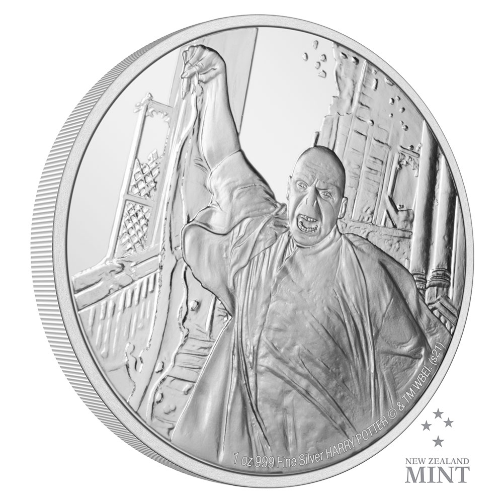 Lord Voldemort 1oz Silver Coin