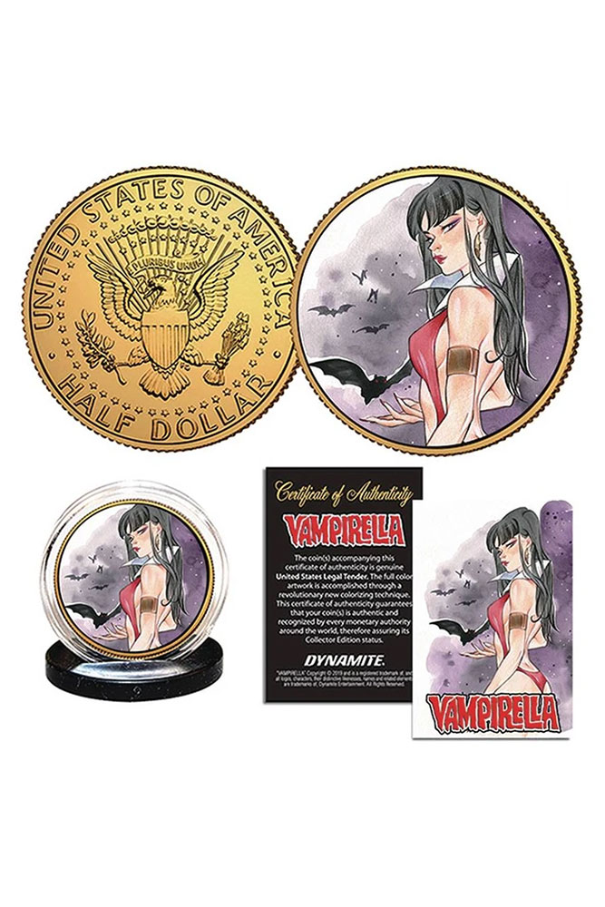Vampirella (Peach Momoko) Gold Coin