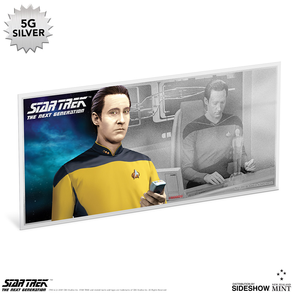 Data Silver Coin Note