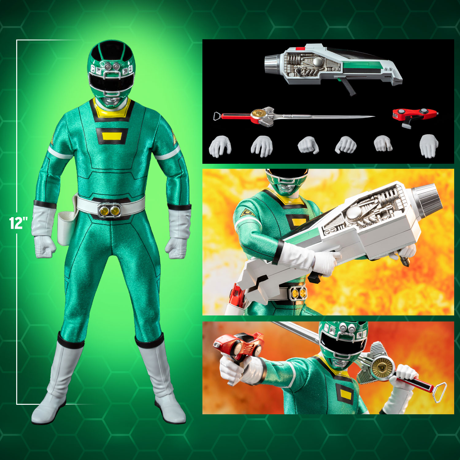 Green Turbo Power Ranger