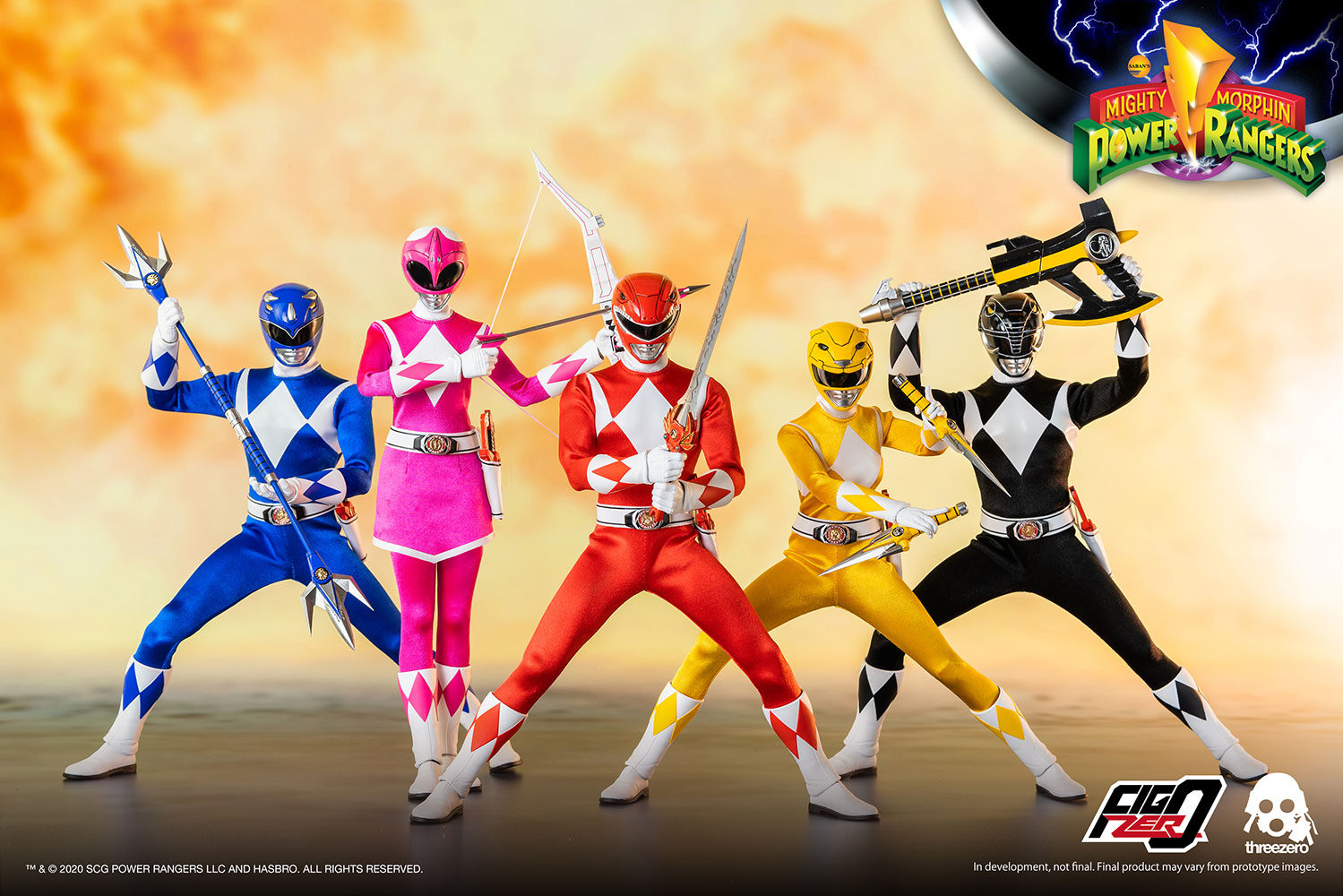 Core Rangers + Green Ranger Six Pack