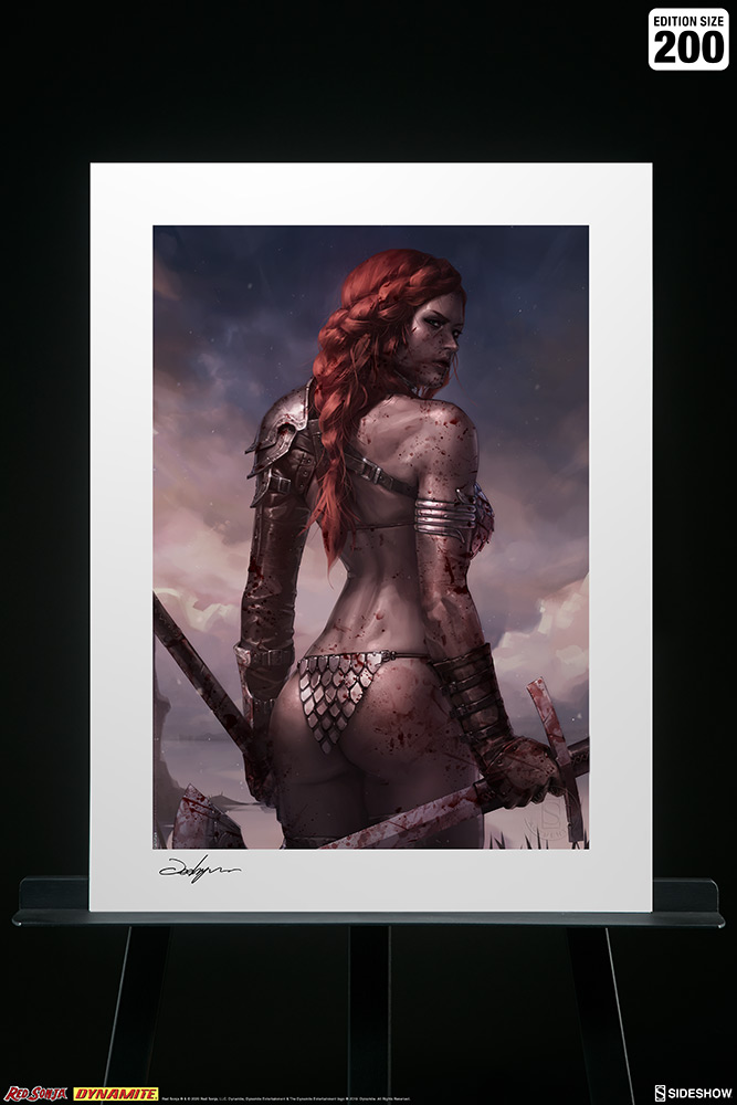 Red Sonja: Birth of the She-Devil (Post-Battle Bloody Variant)