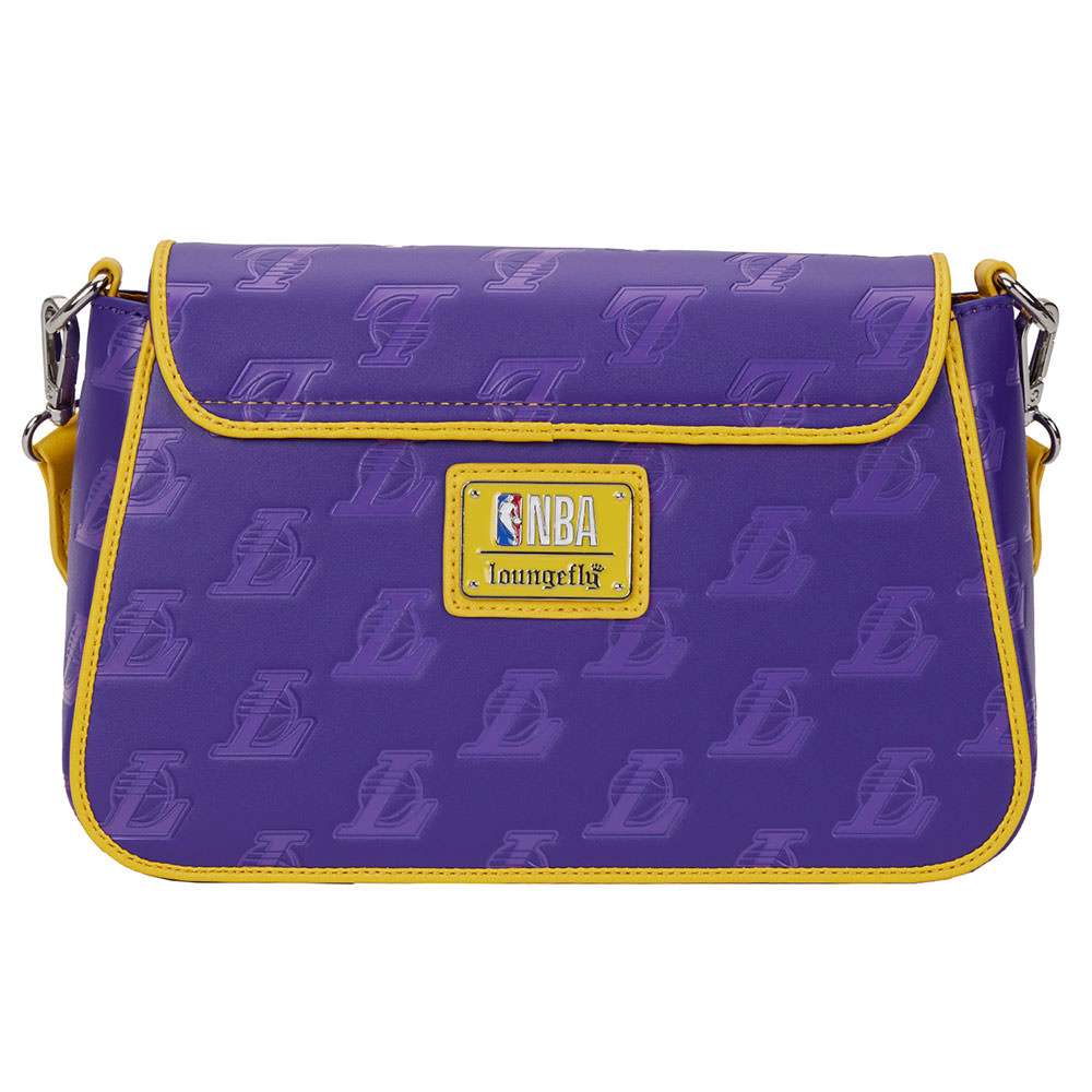 Lakers Debossed Logo Cross Body Bag