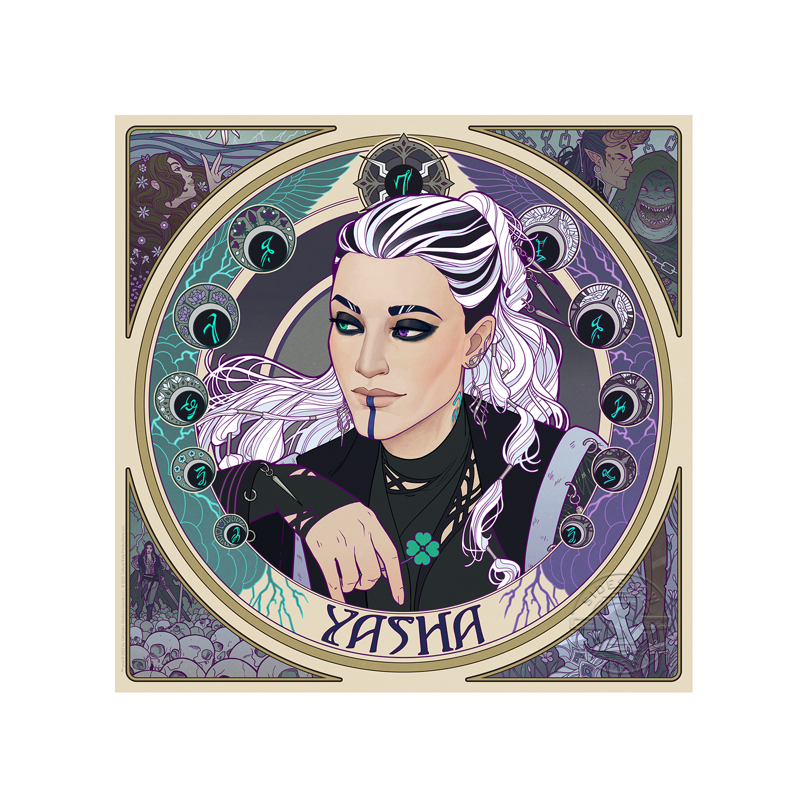 Mighty Nein Portrait Series: Yasha