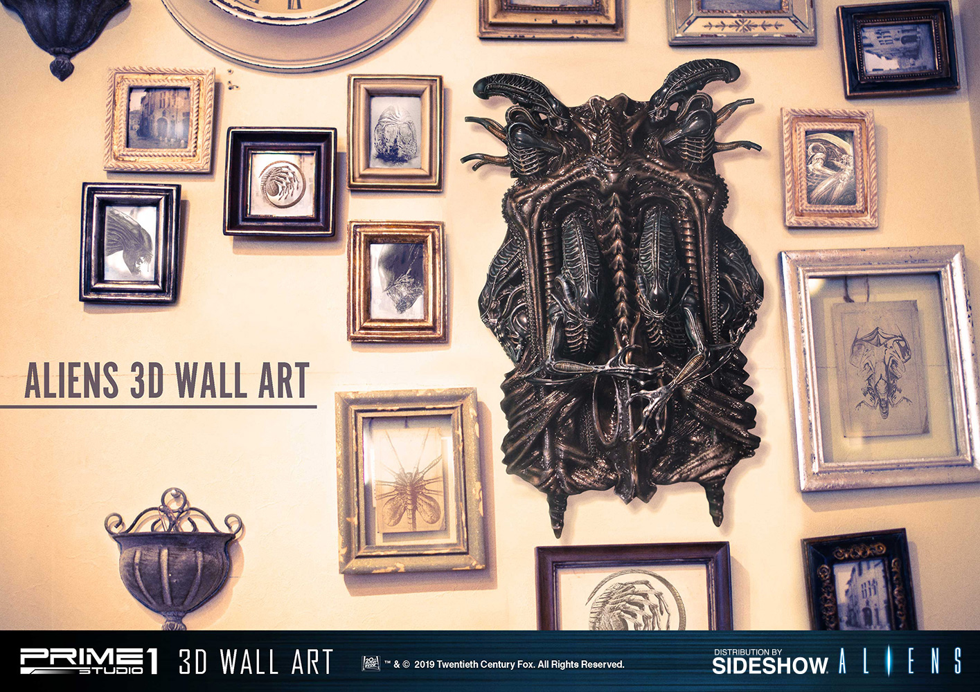 Aliens 3D Wall Art