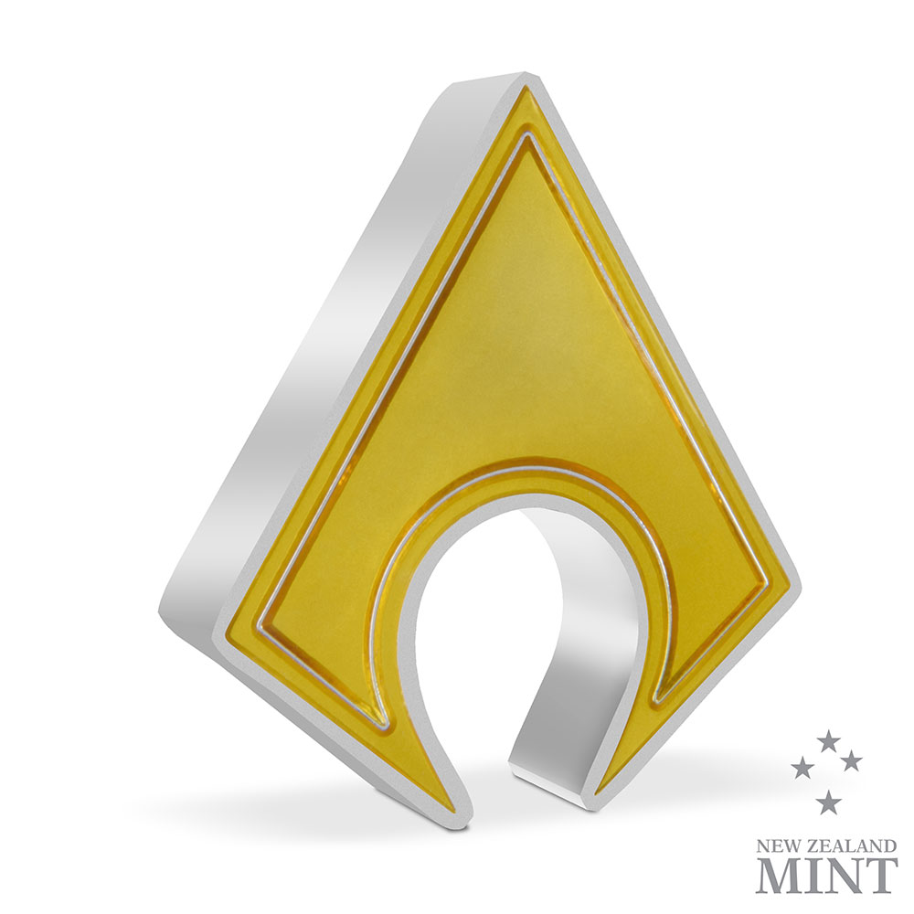 Aquaman Emblem 1oz Silver Coin