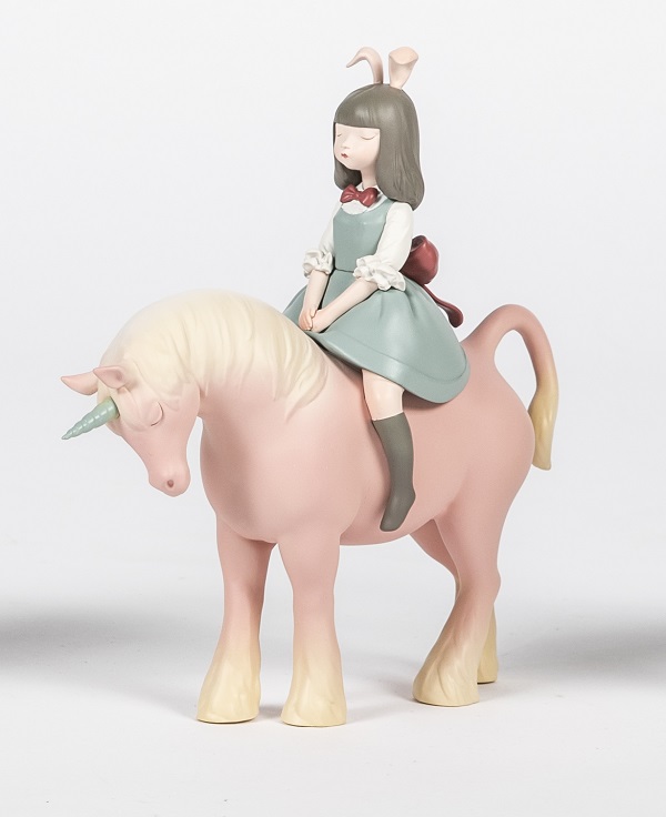 Nocturnal Unicorn (Spring Blue Dress)