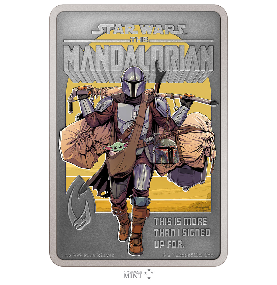 The Mandalorian 1oz Silver Coin