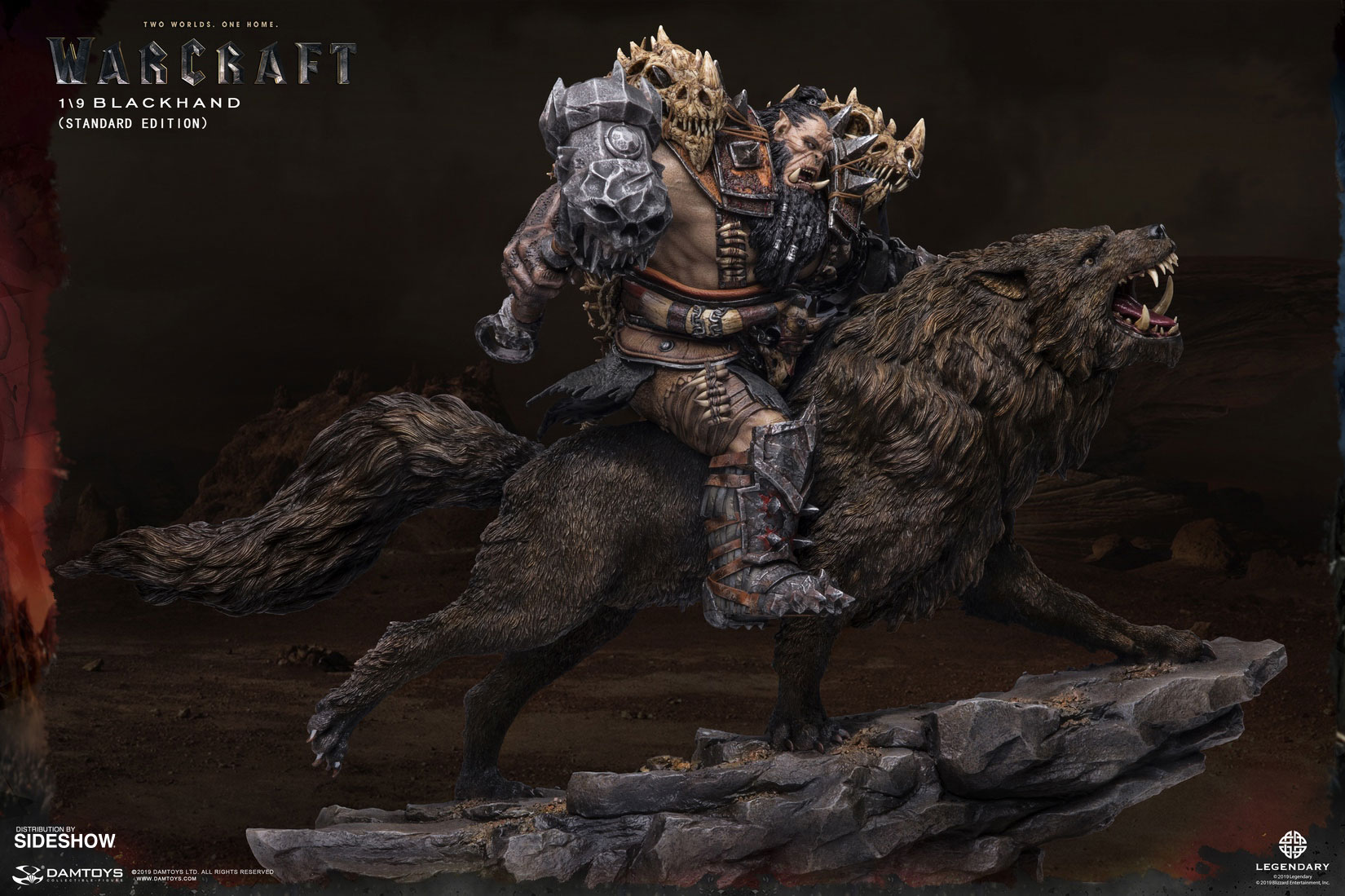 Blackhand Riding Wolf (Standard Version)