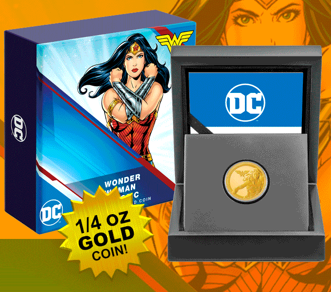 Wonder Woman ¼oz Gold Coin