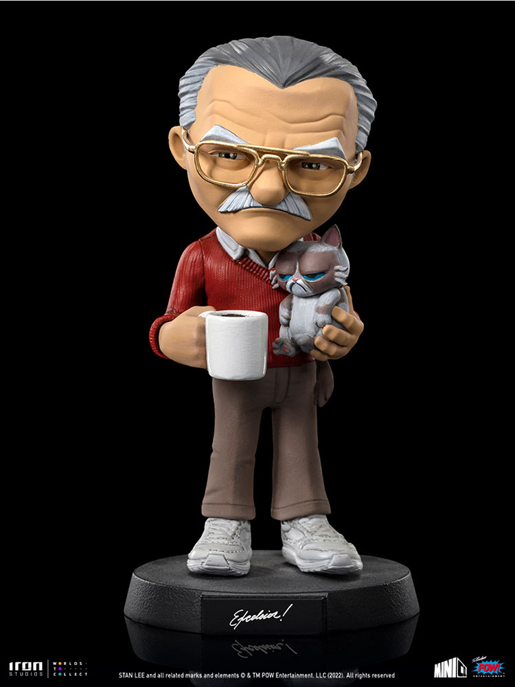 Stan Lee with Grumpy Cat Mini Co.