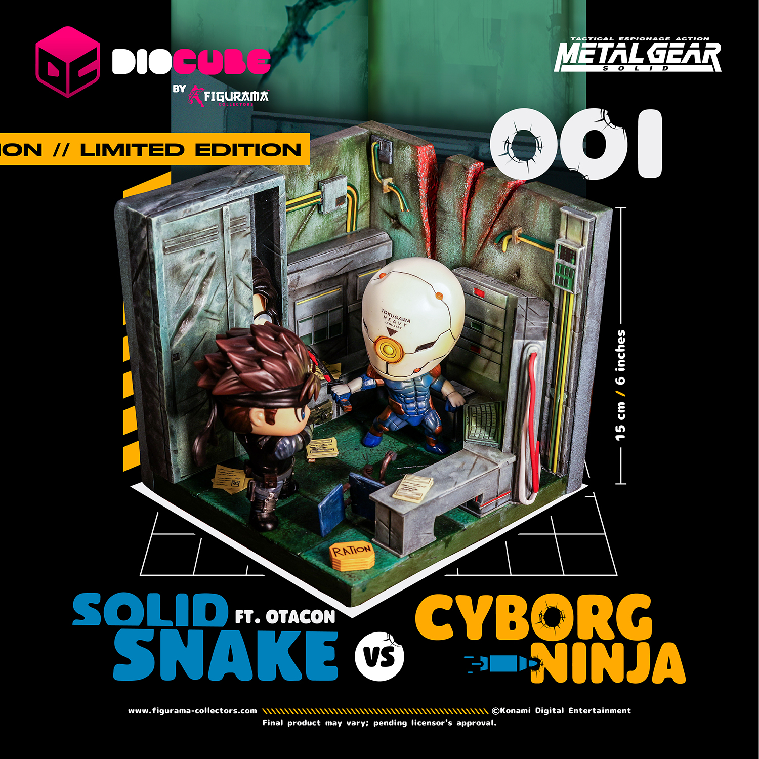 Metal Gear Solid: Solid Snake Vs. Cyborg Ninja DioCube