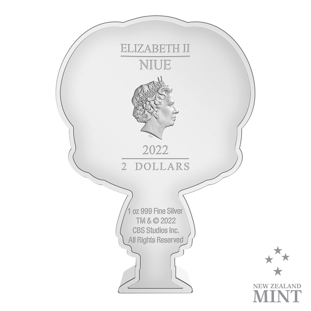 Nyota Uhura 1oz Silver Coin