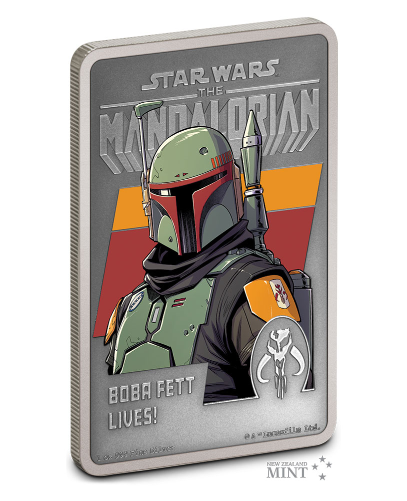 Boba Fett 1oz Silver Coin