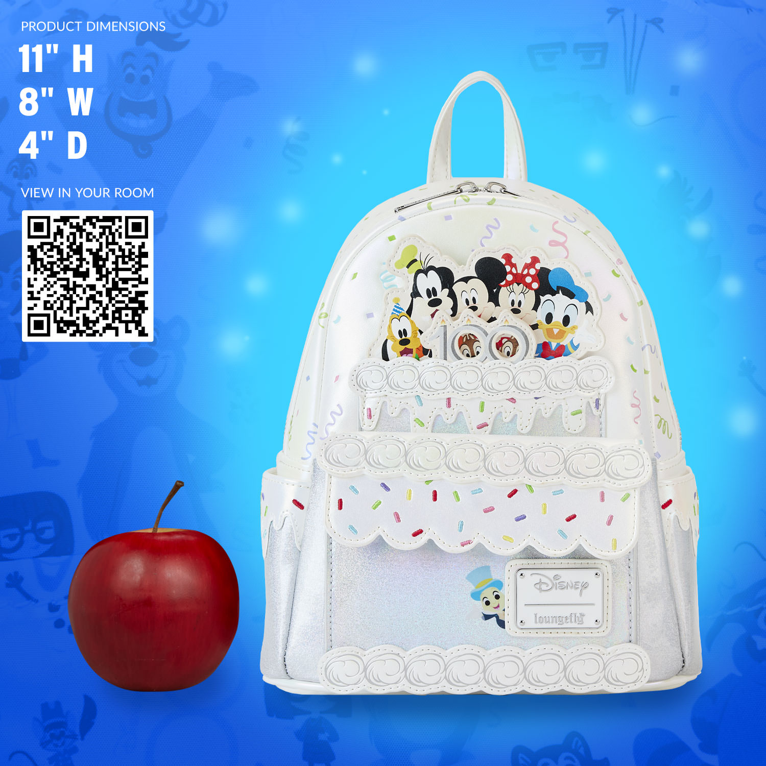Disney 100 Celebration Cake Mini Backpack