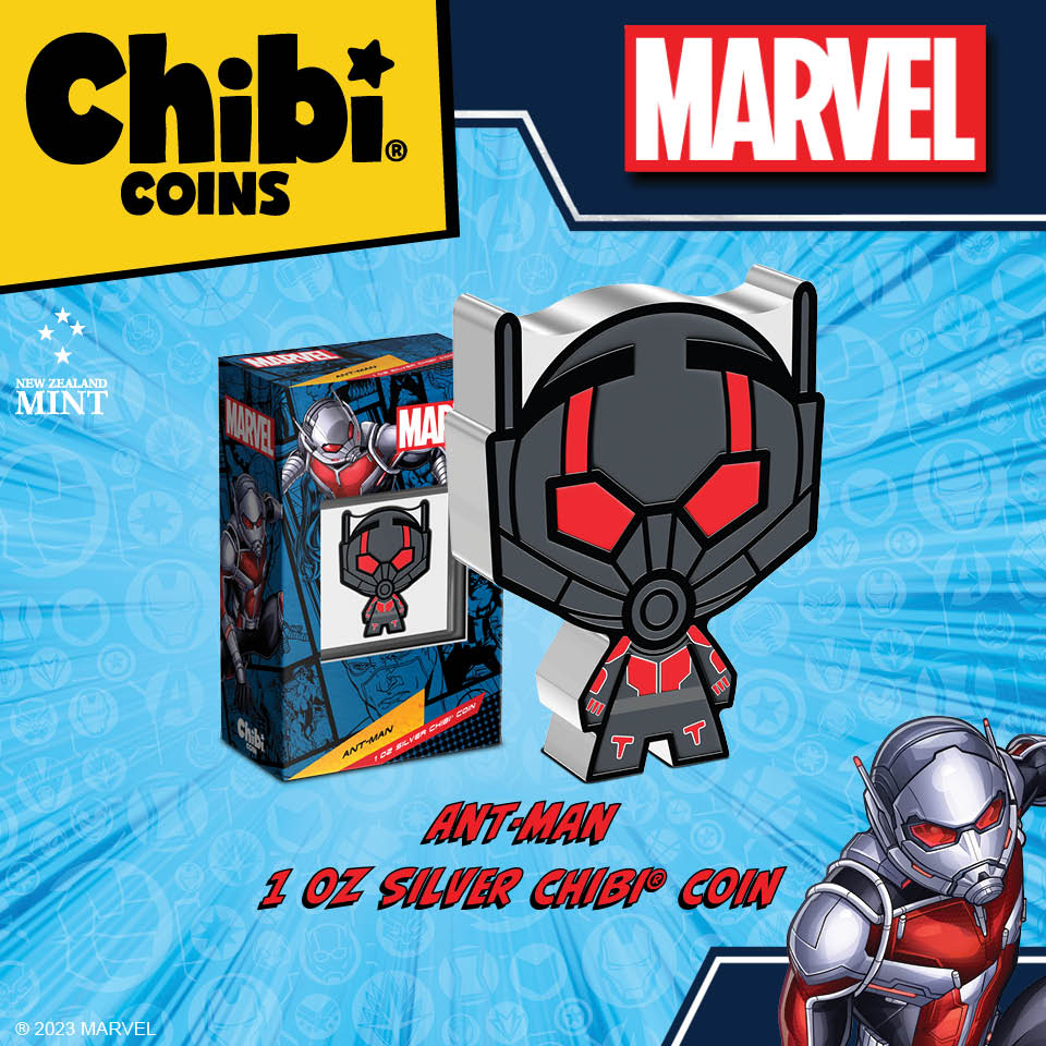 Ant-Man Chibi 1oz Silver Coin