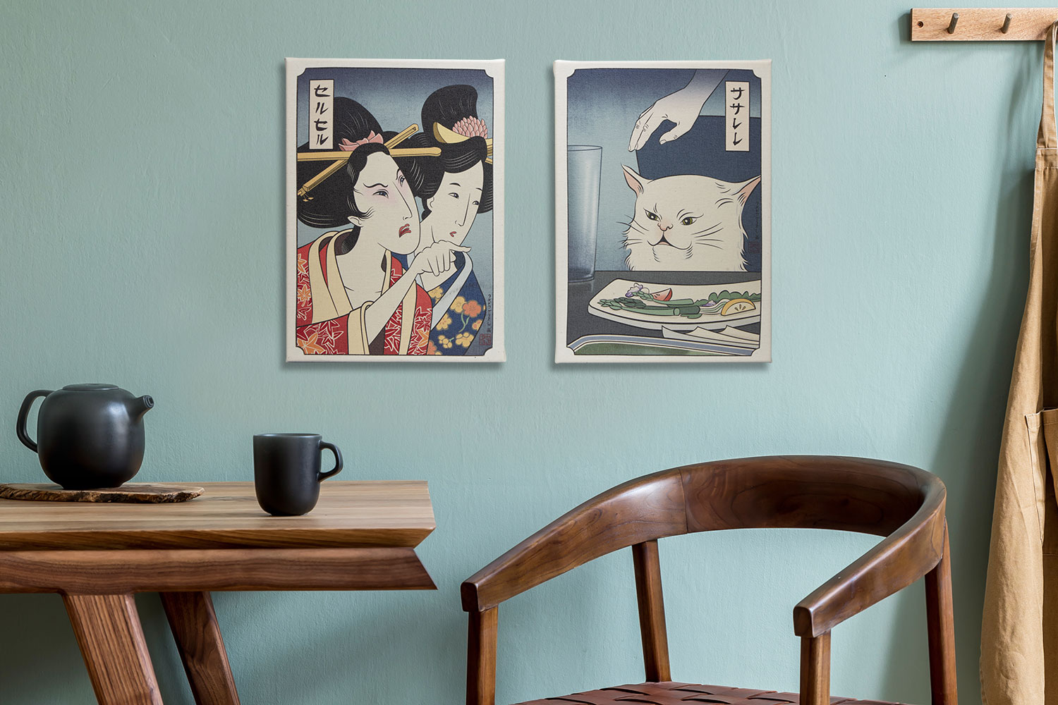 Woman Yelling At Cat