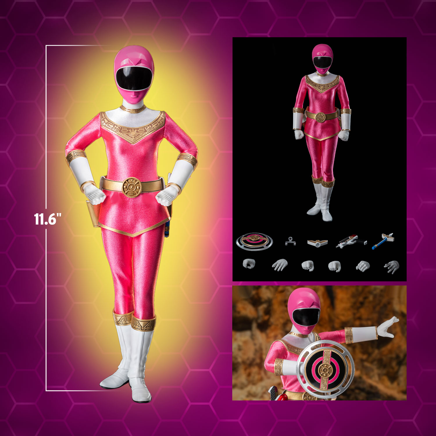 Zeo Ranger I Pink