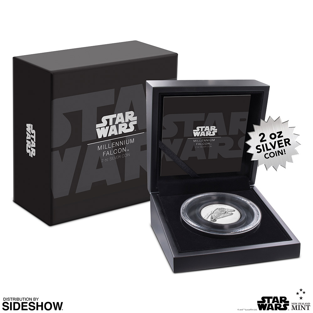 Millennium Falcon Silver Coin