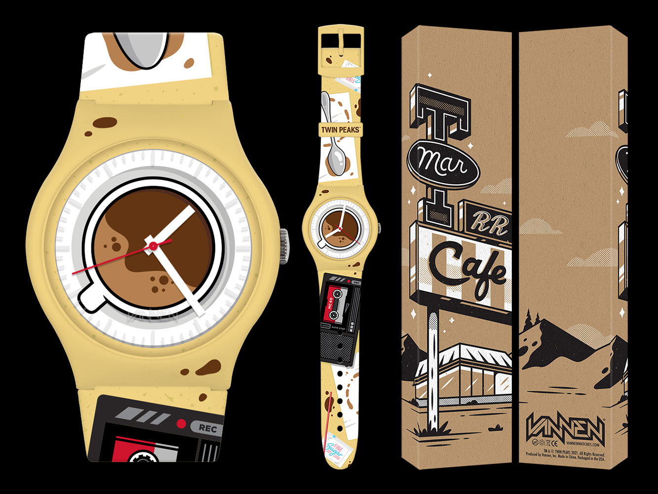 Twin Peaks Coffee Limited Edition Watch