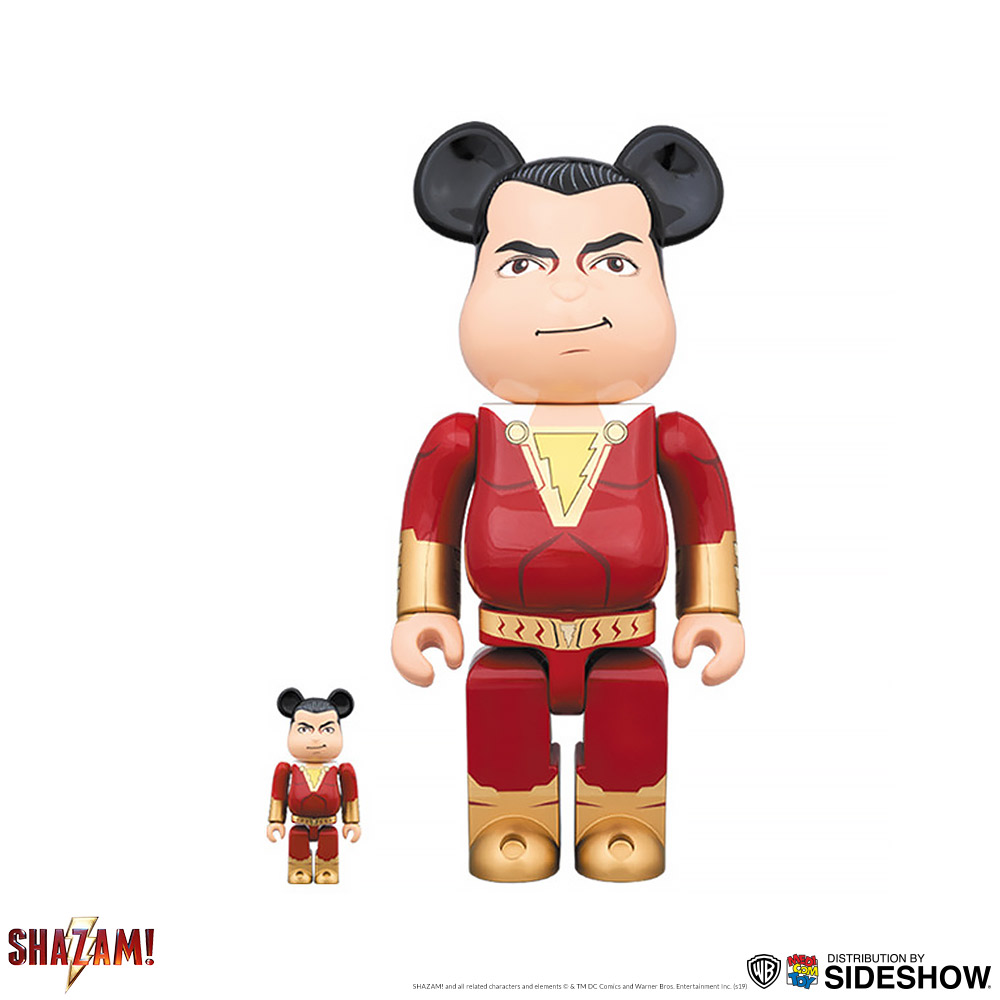 Be@rbrick Shazam! 100% and 400%