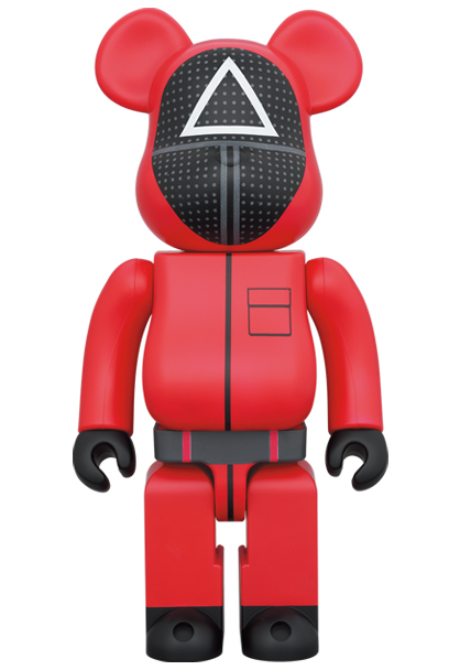 Be@rbrick Squid Game Guard (Triangle) 1000%