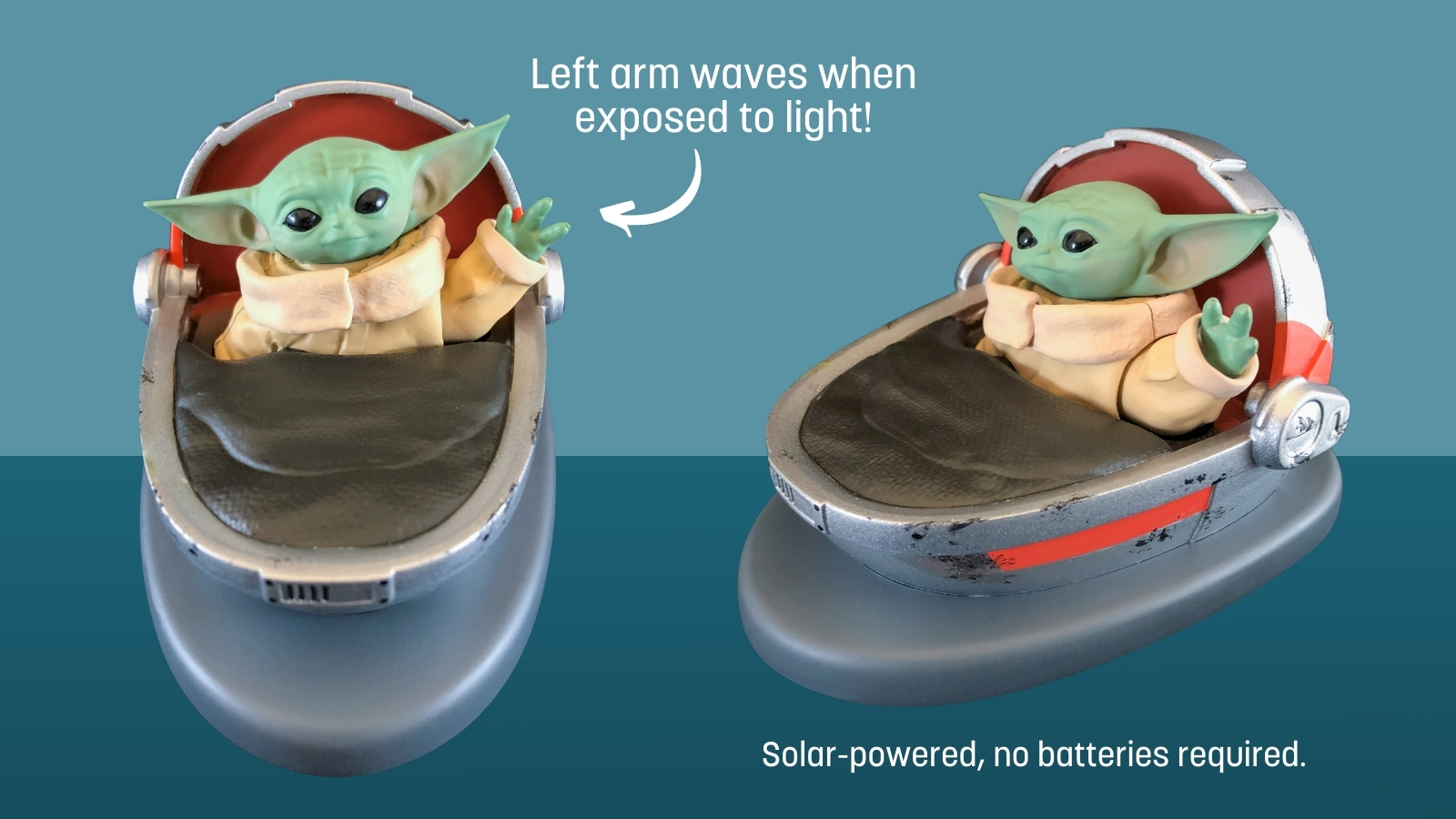 The Child (Grogu) Solar Powered Dashboard Waver