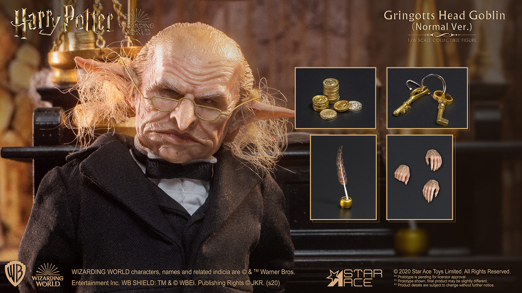 Gringotts Head Goblin (Normal Version)