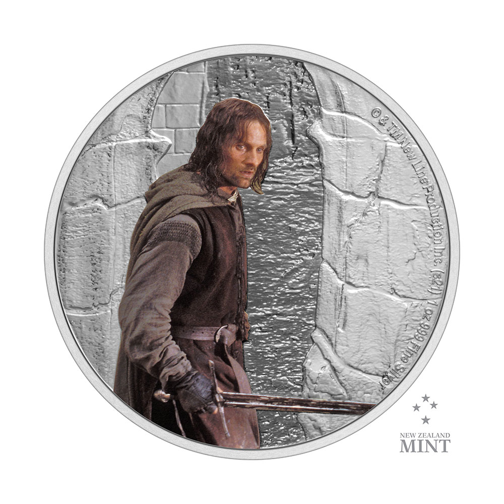 Aragorn 1oz Silver Coin